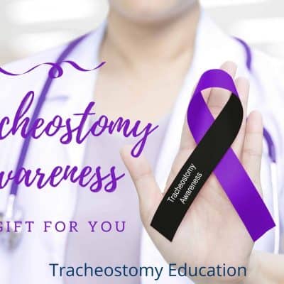 Tracheostomy Awareness gift card