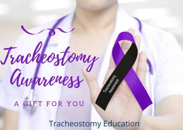 Tracheostomy Awareness gift card